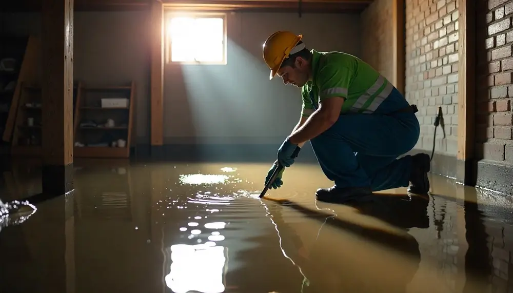 Professional water damage restoration services in Wallis, TX